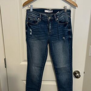 KanCan Dark Blue Women's Skinny Jeans